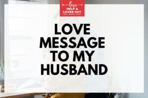 Love Message To My Husband