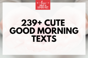 239+ Cute Good Morning Texts